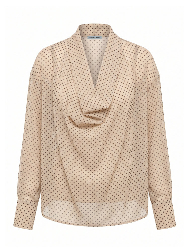 Blusa sciallata micropois