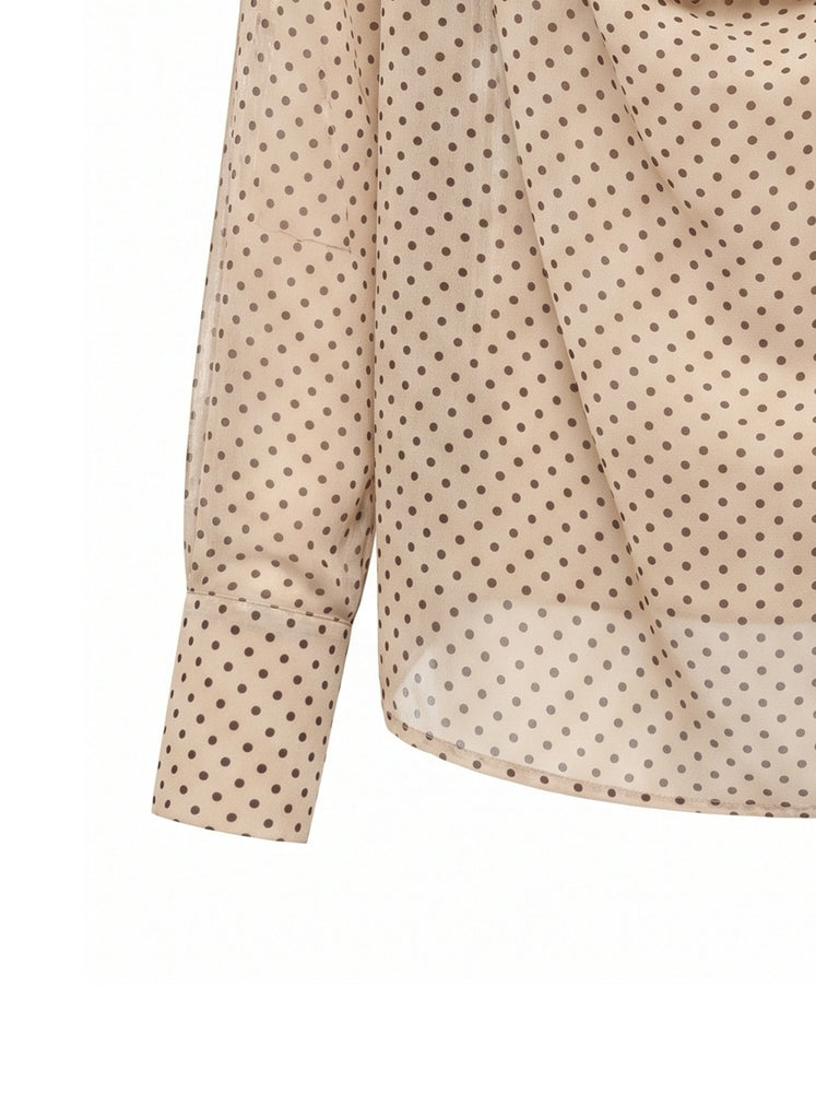 Blusa sciallata micropois