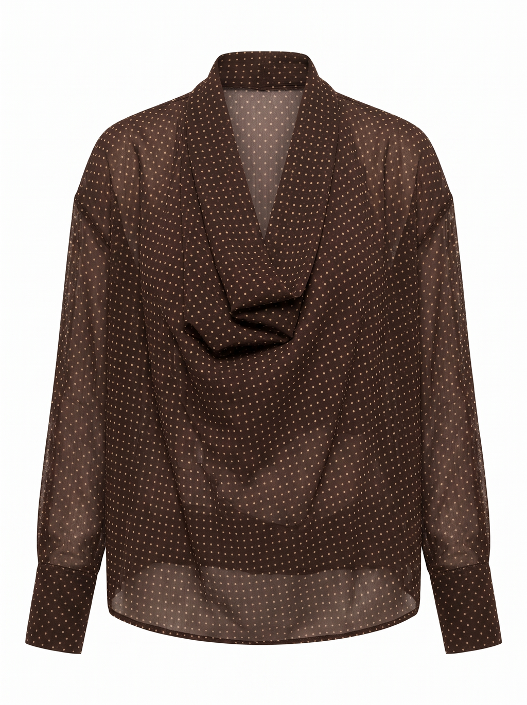 Blusa sciallata micropois