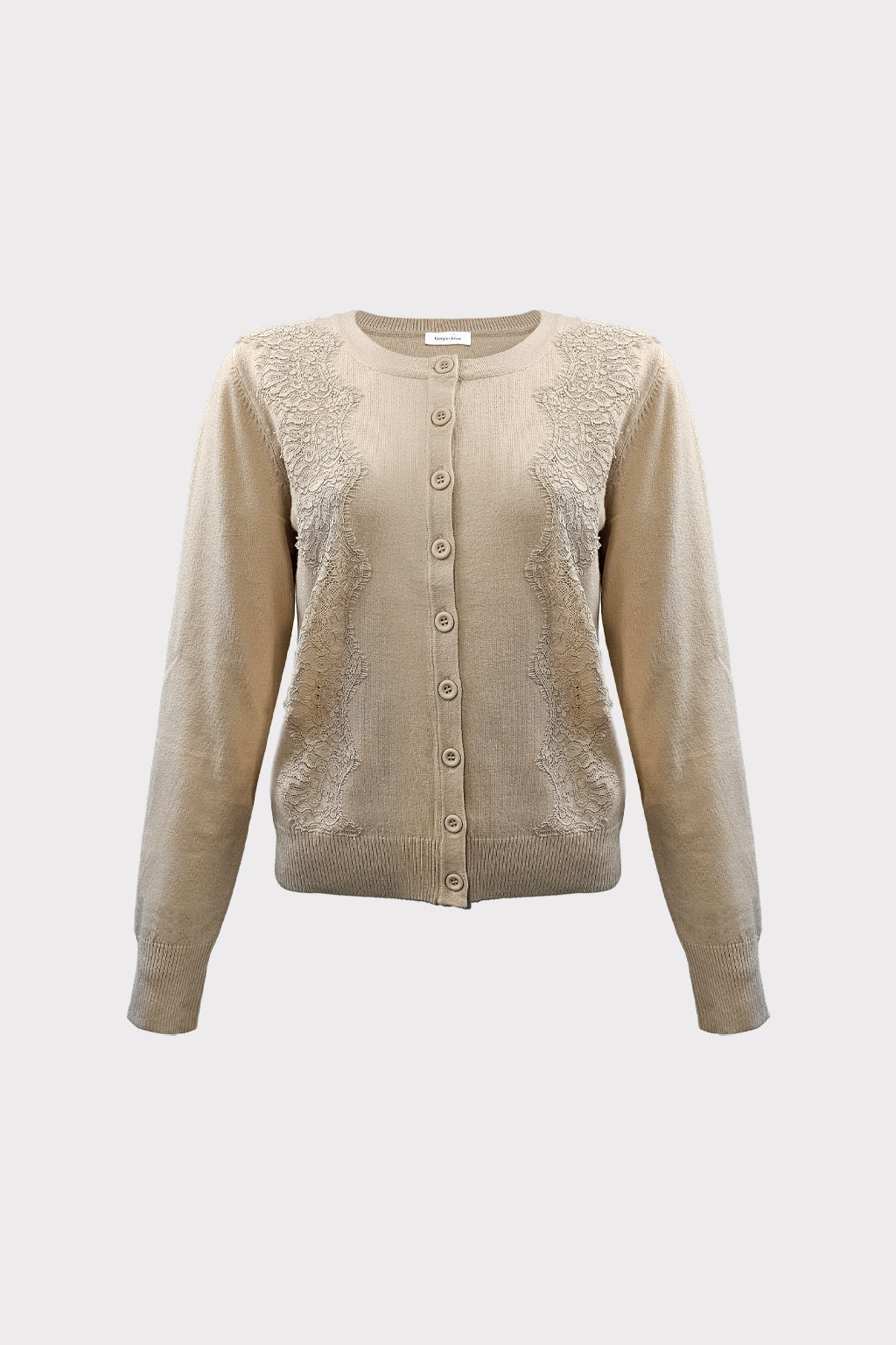 Cardigan inserti pizzo