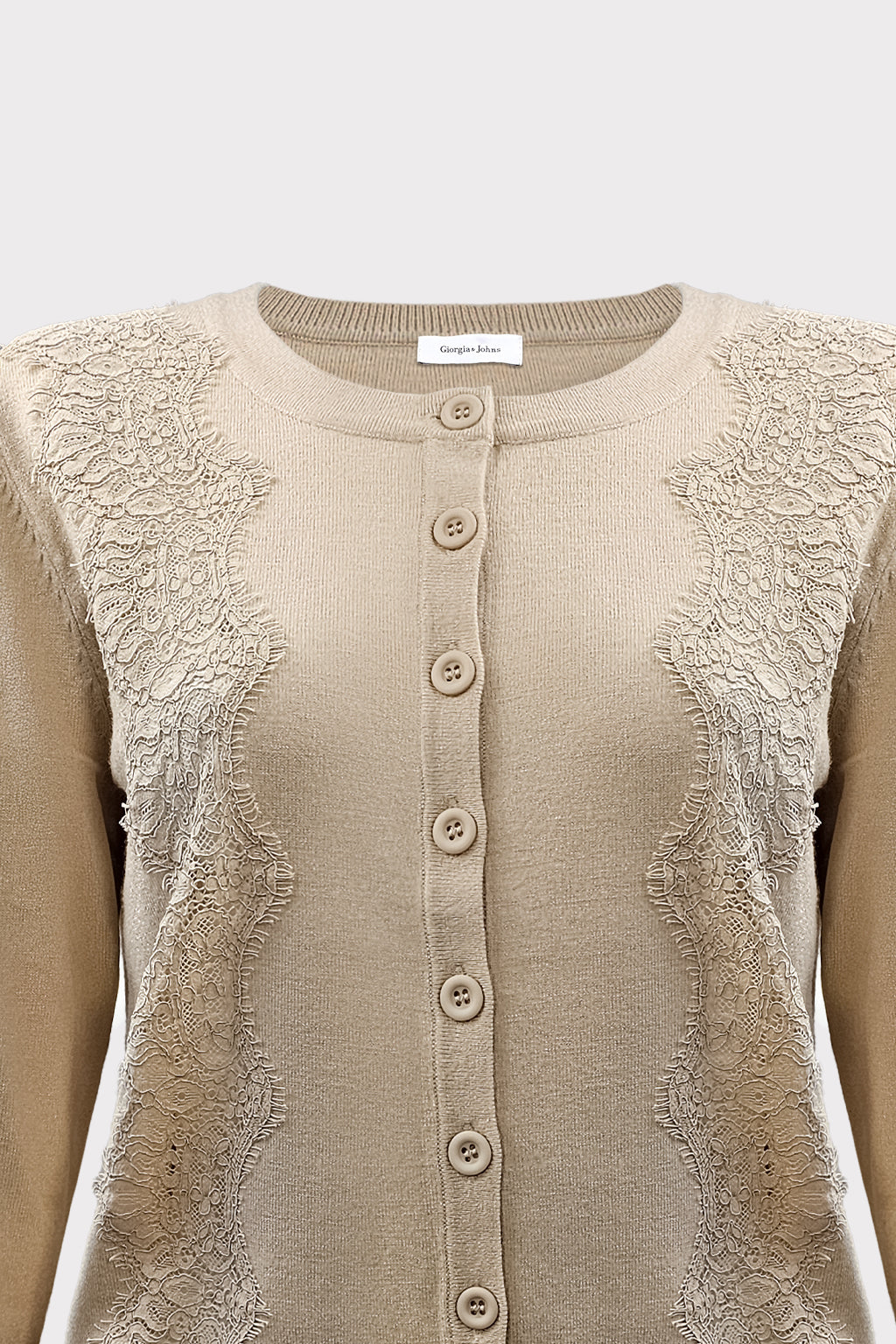 Cardigan inserti pizzo