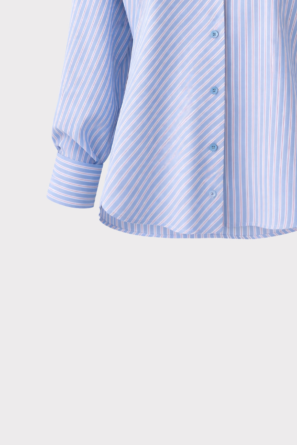 Camicia righe con applicazione