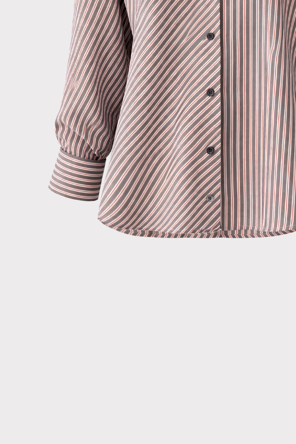 Camicia righe con applicazione