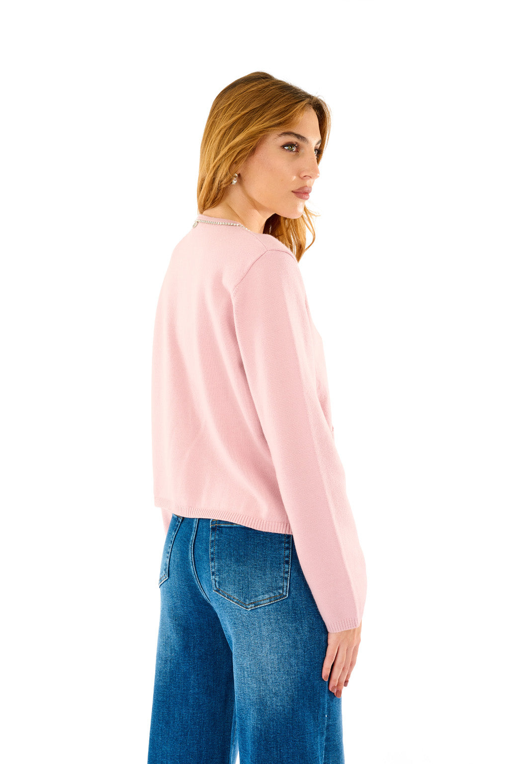 Maglia dettaglio fiocco