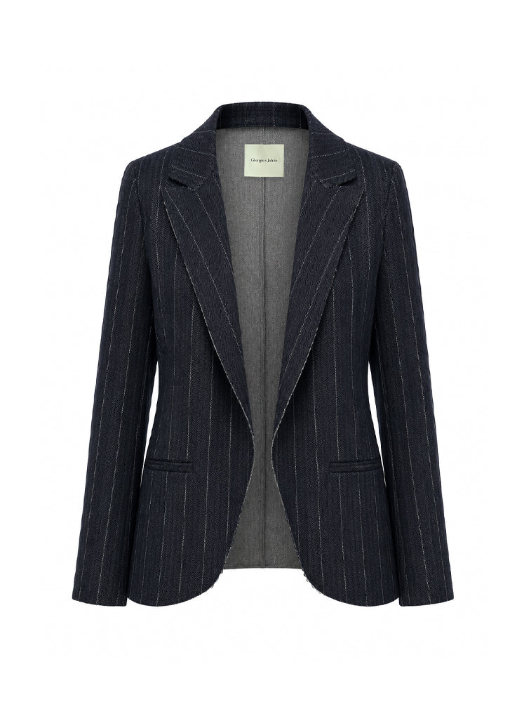 Blazer gessato