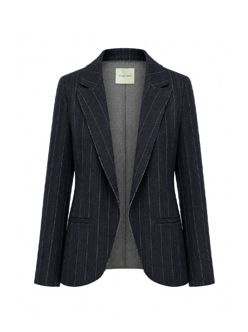 Blazer gessato