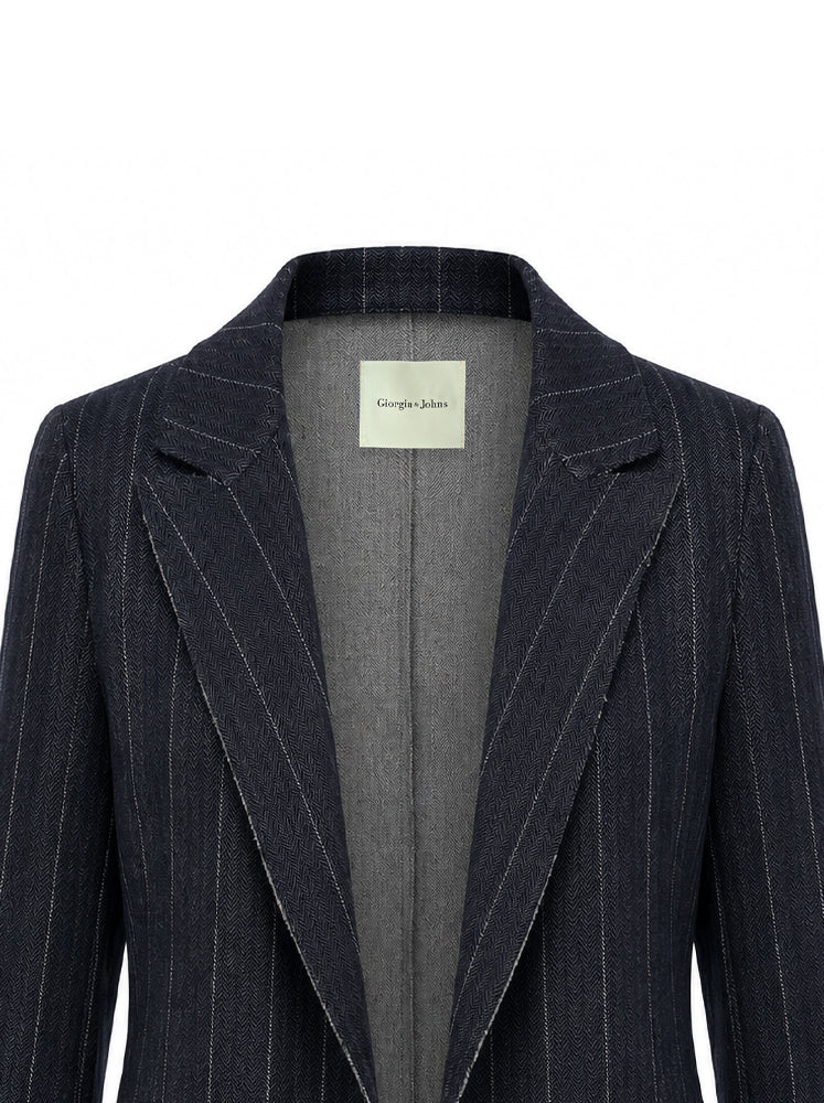 Blazer gessato