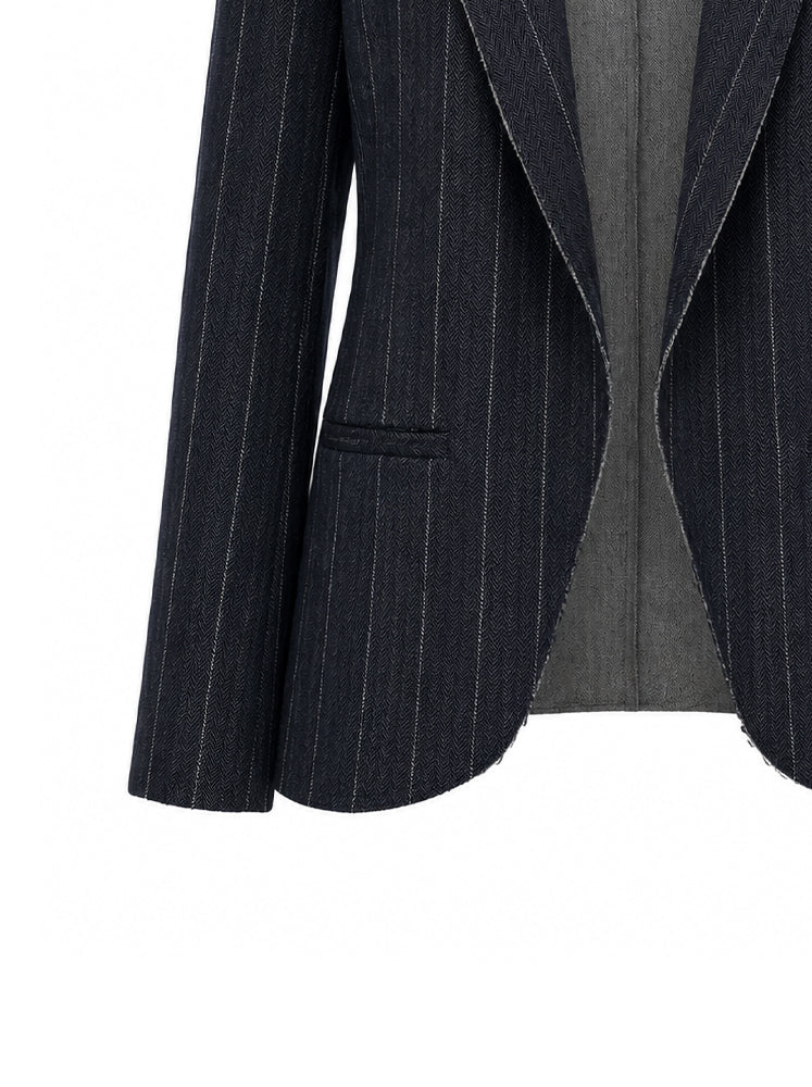 Blazer gessato