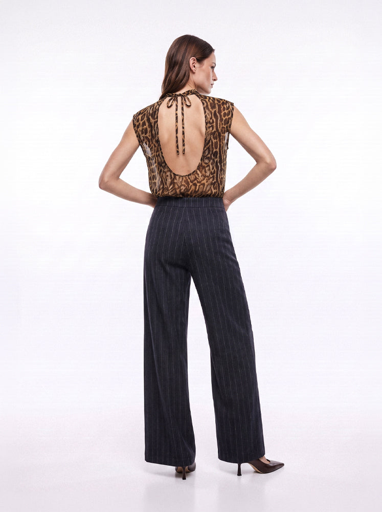 Pantaloni gessati