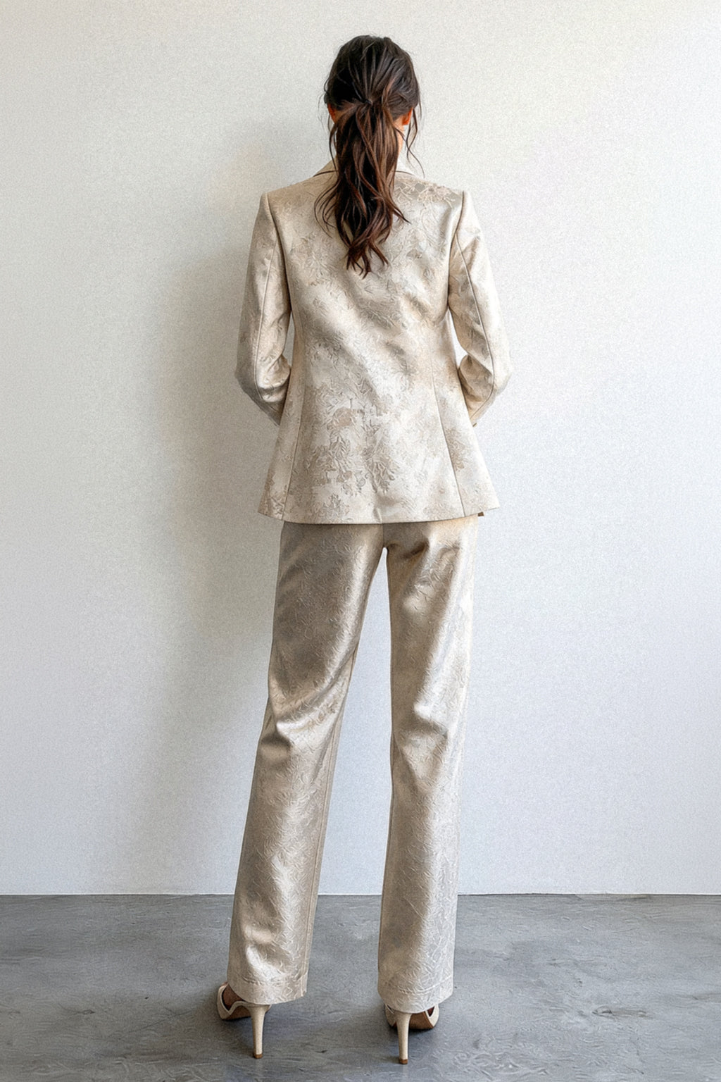 Pantalone jacquard