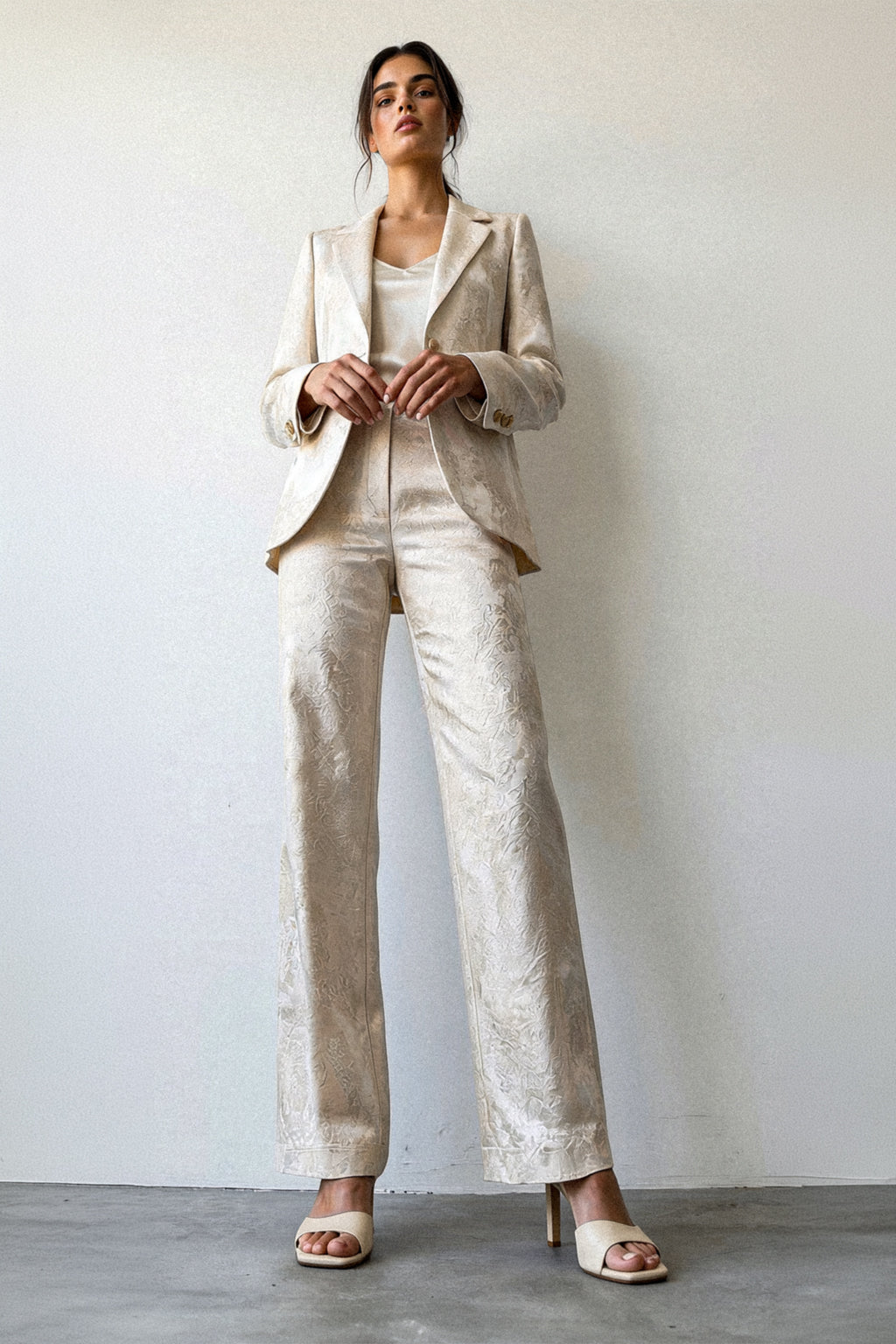 Pantalone jacquard