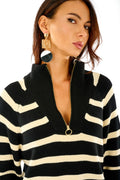 Maglione a righe