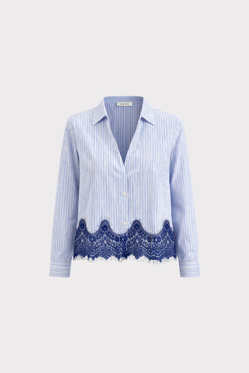 Camicia pizzo al fondo