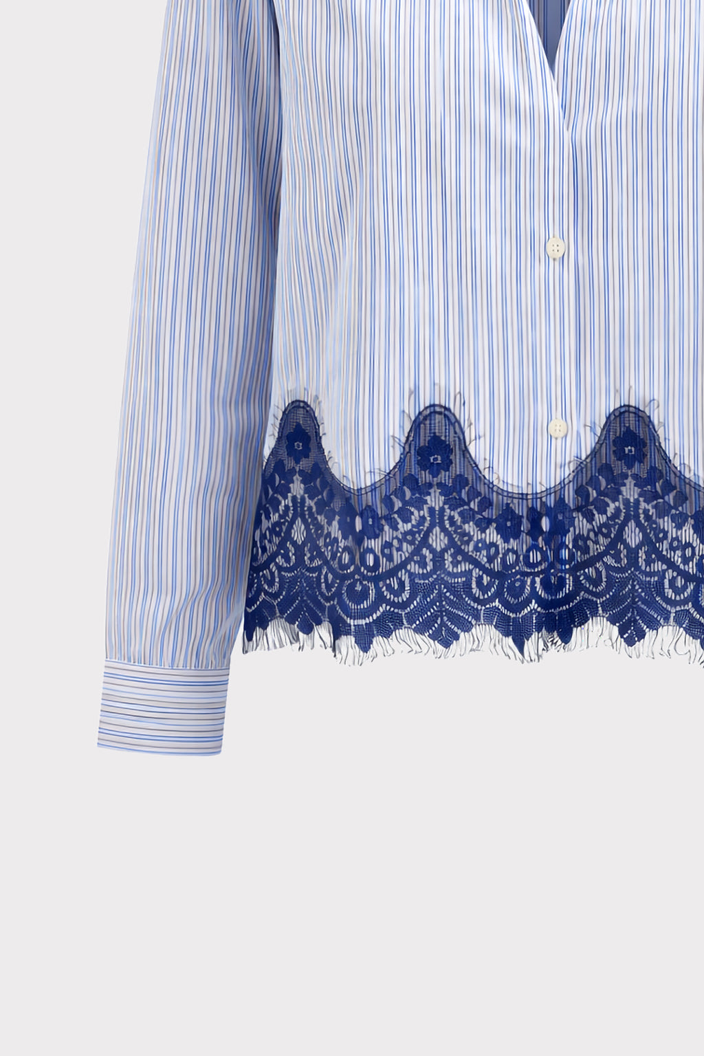 Camicia pizzo al fondo