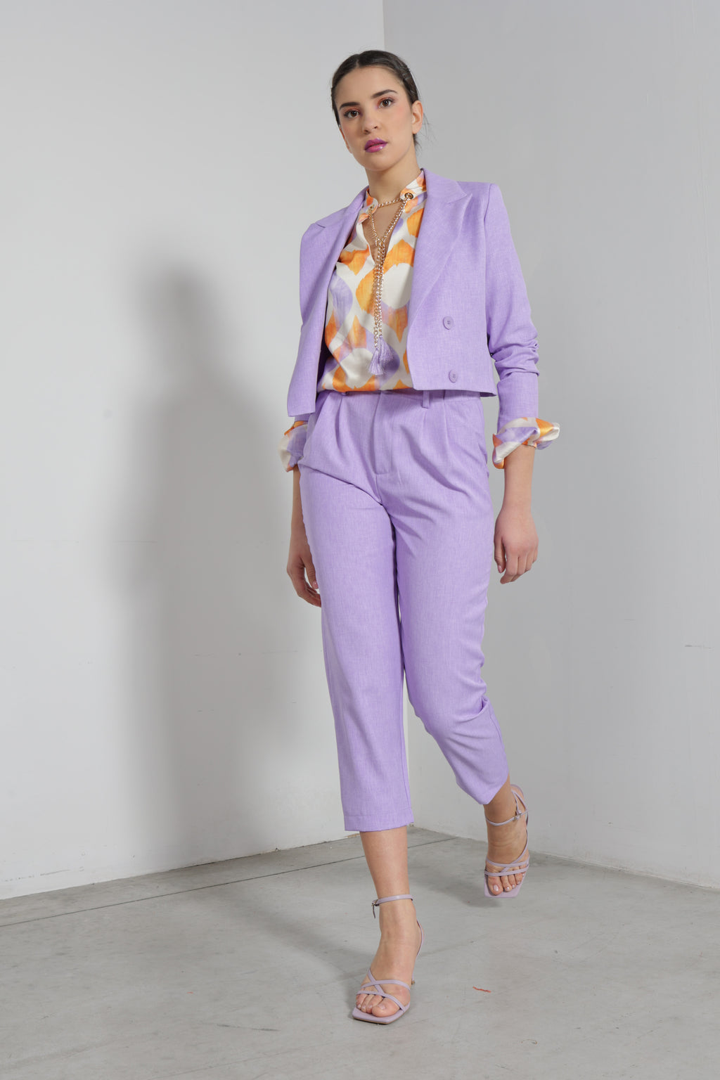 Pantalone semi elastico