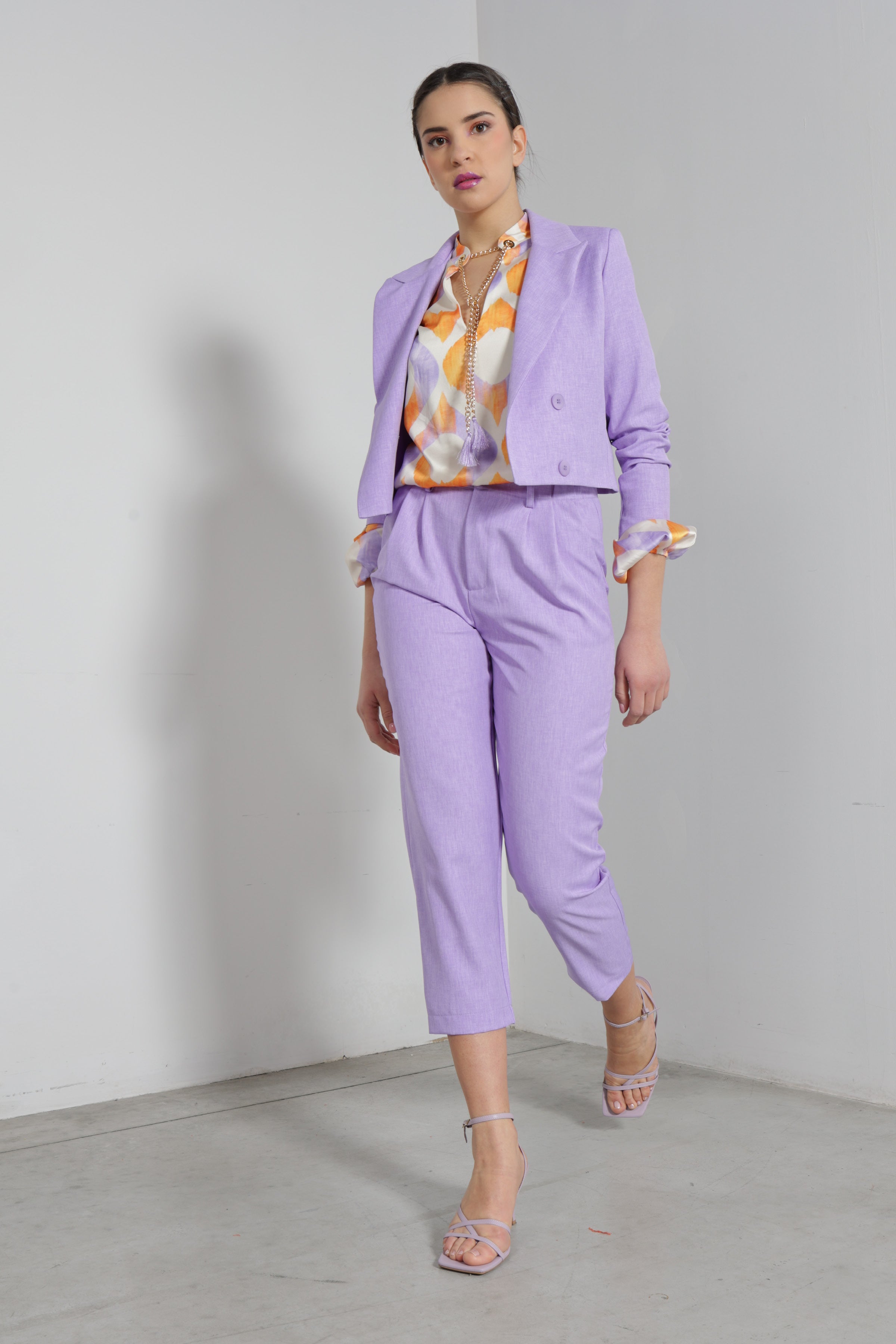 Pantalone semi elastico