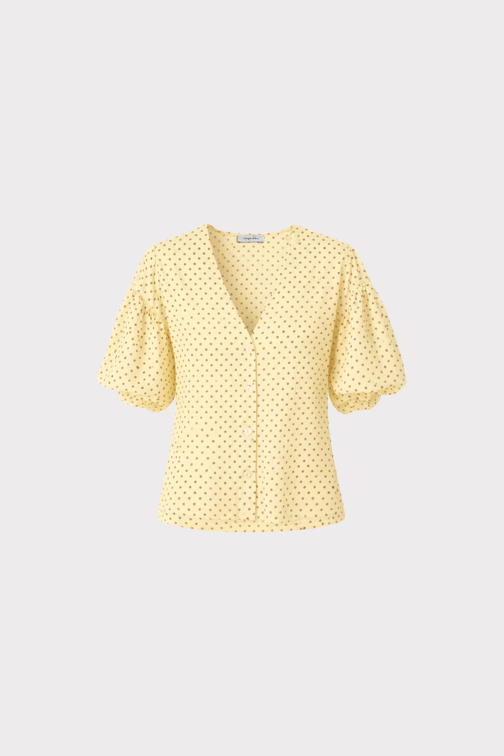 Camicia pois manica balloon