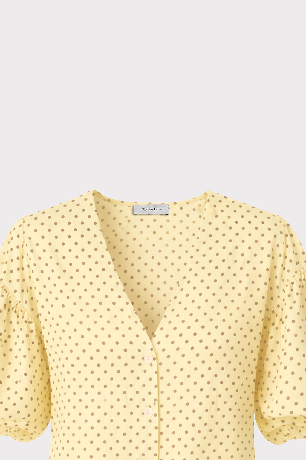 Camicia pois manica balloon