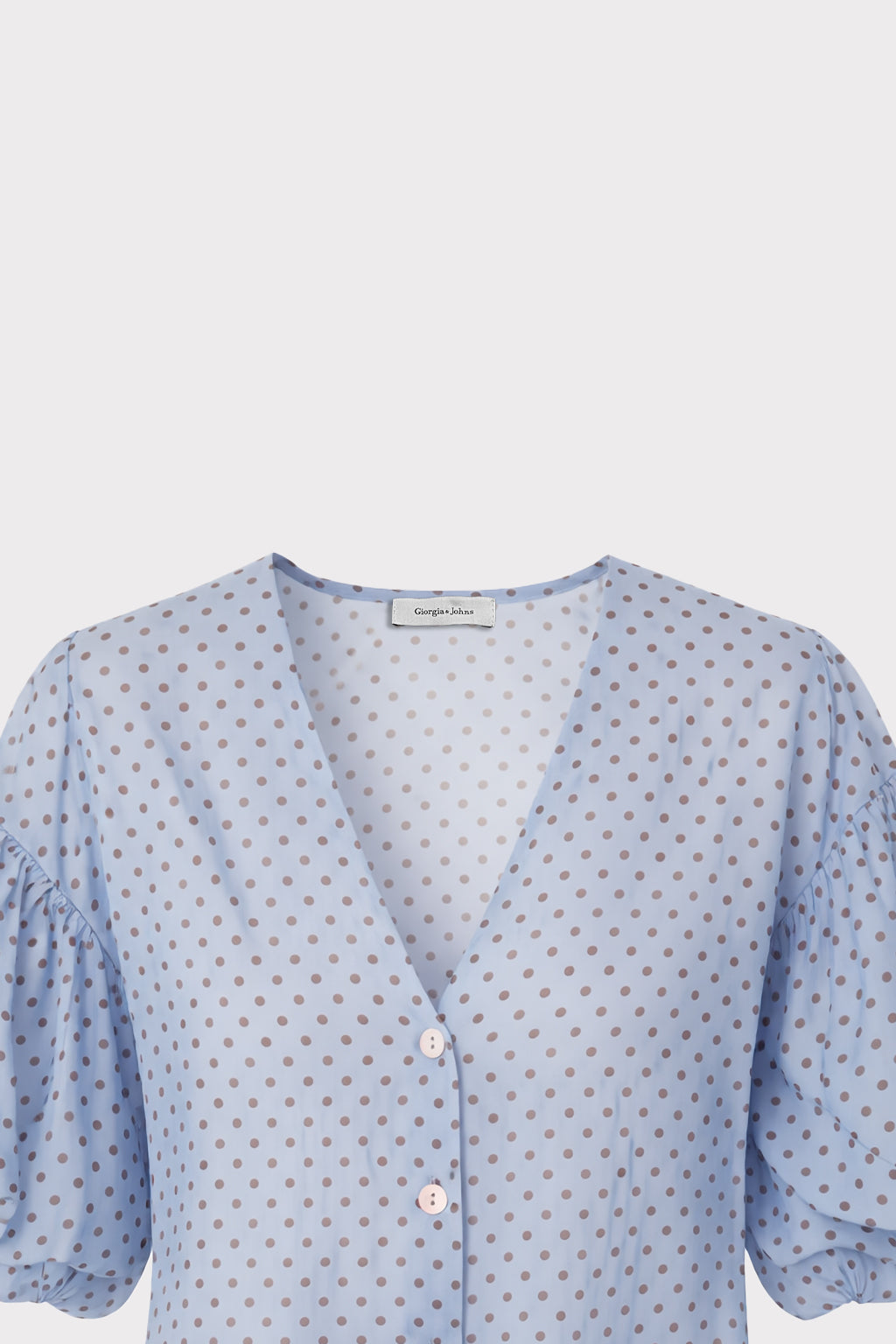 Camicia pois manica balloon