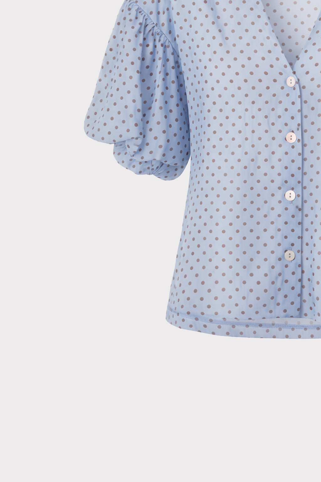 Camicia pois manica balloon