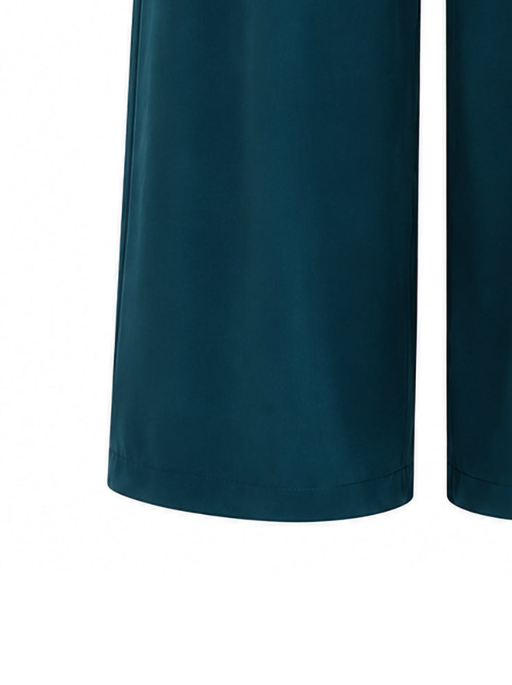 Pantaloni palazzo con pinces