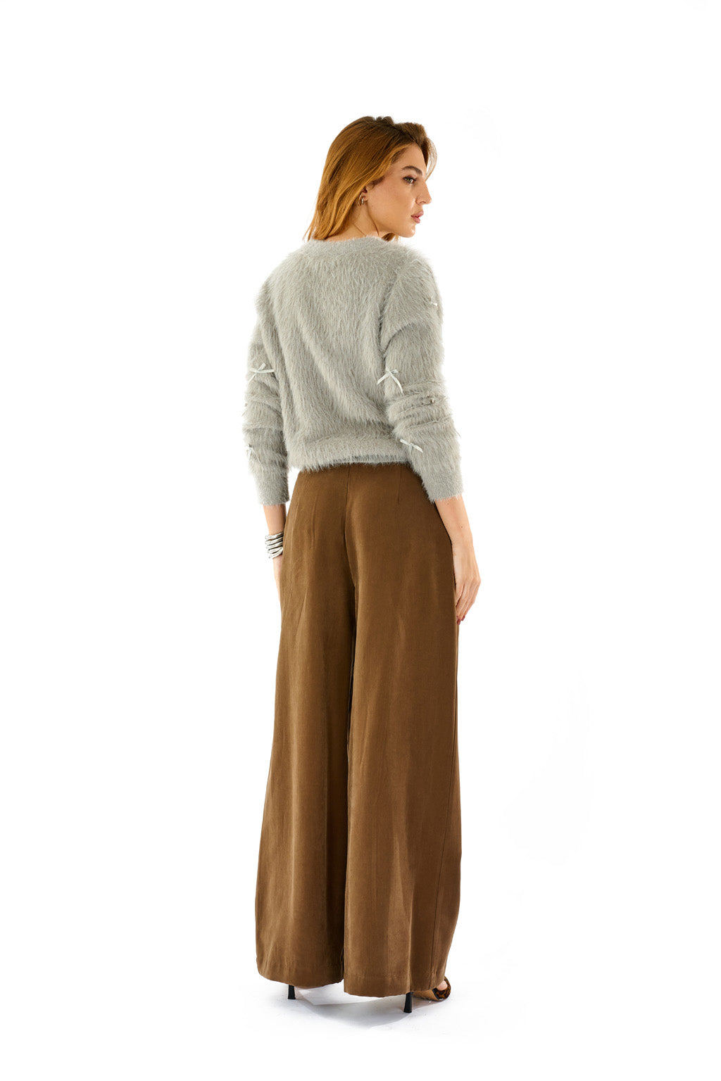 Maglione con fiocchi
