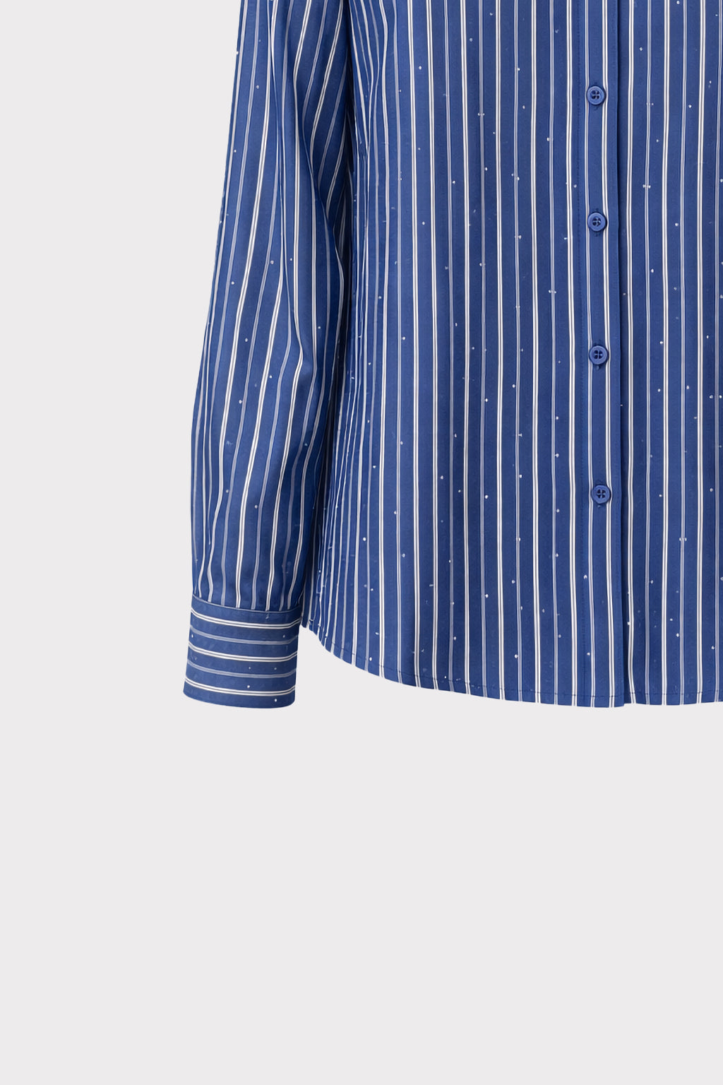Camicia righe con strass