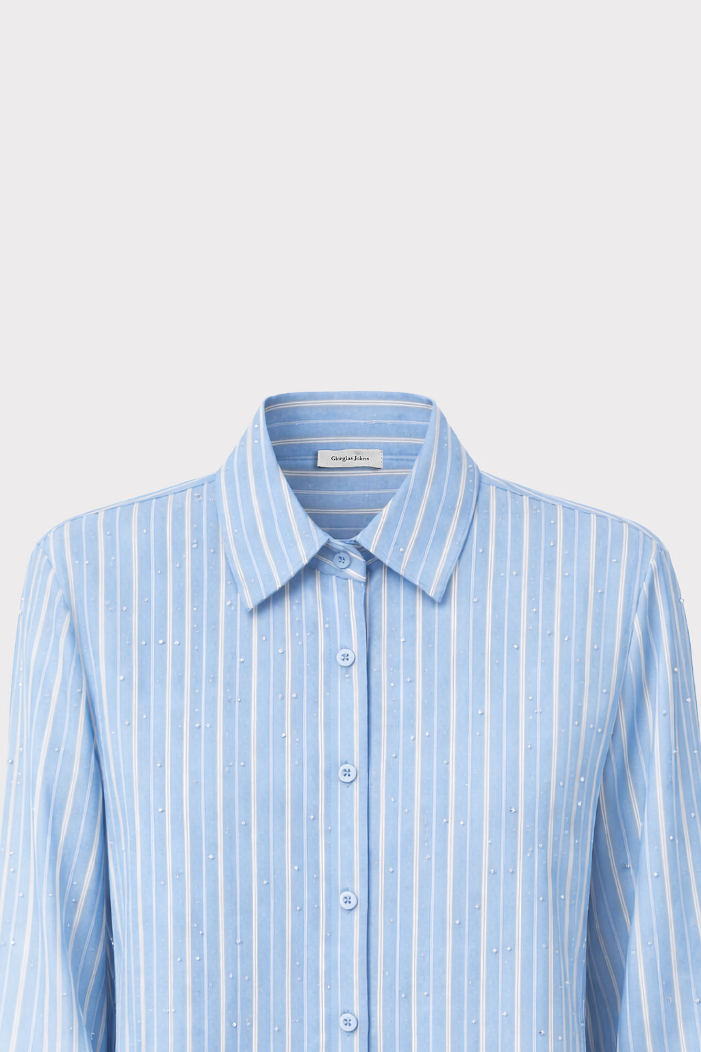 Camicia righe con strass