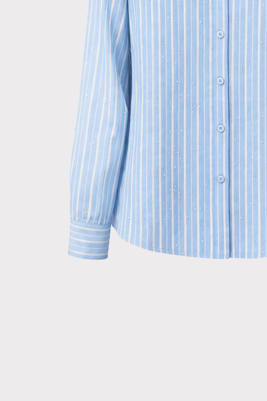 Camicia righe con strass