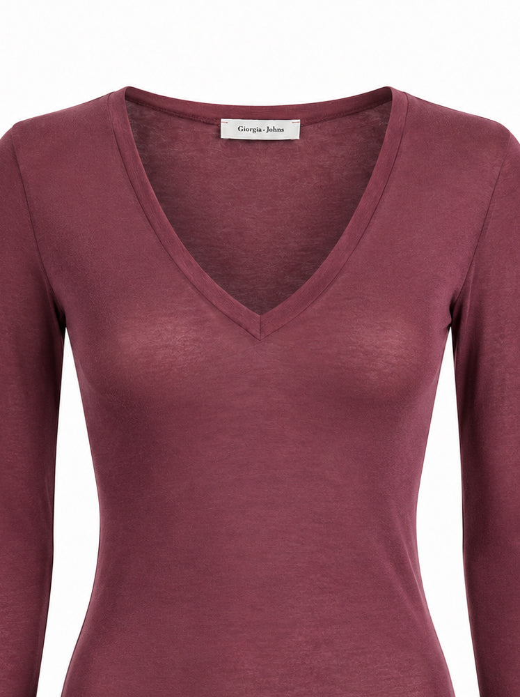 Maglia scollo a V
