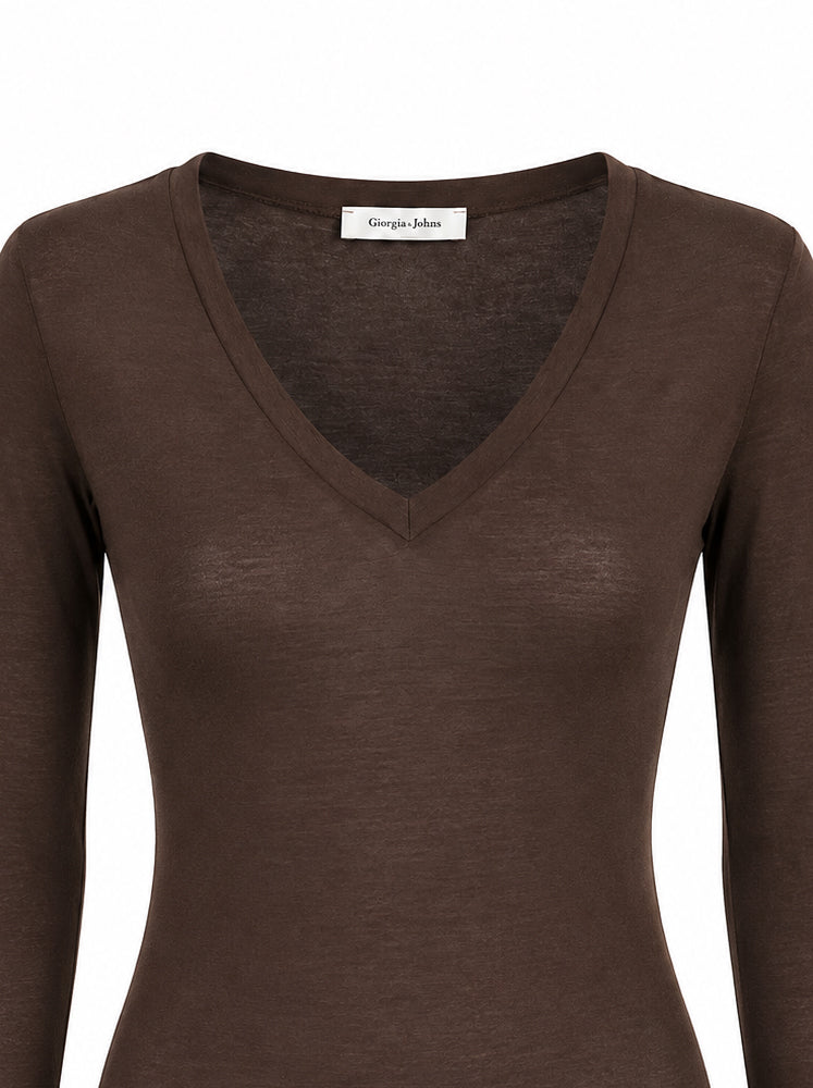 Maglia scollo a V