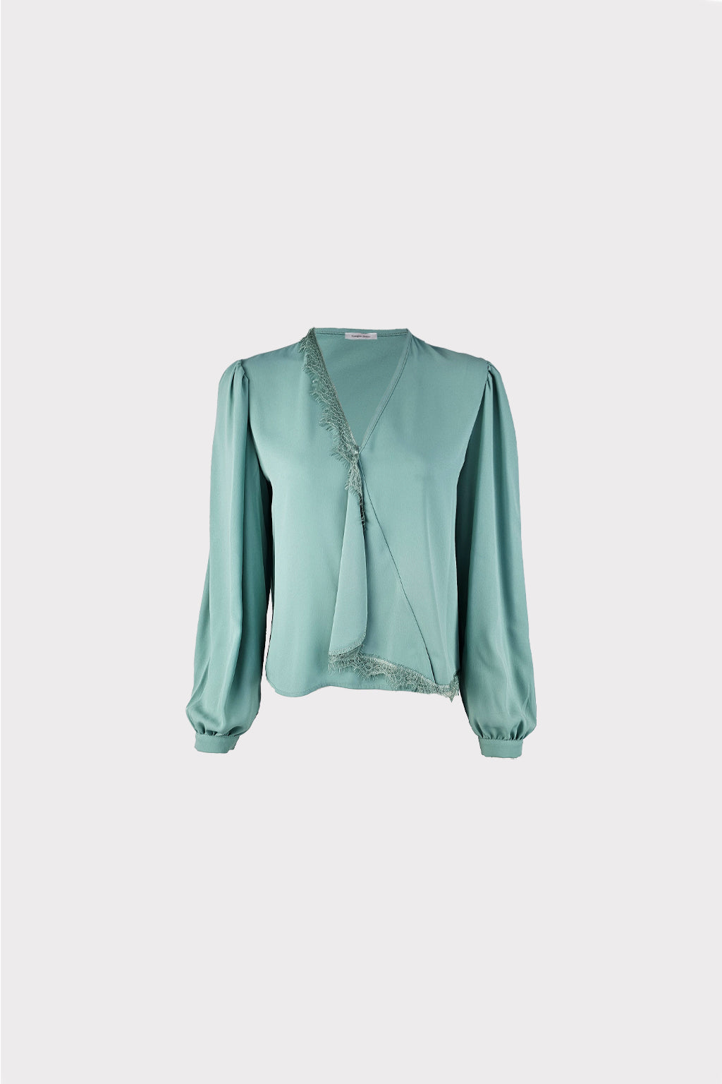 Blusa inserto pizzo