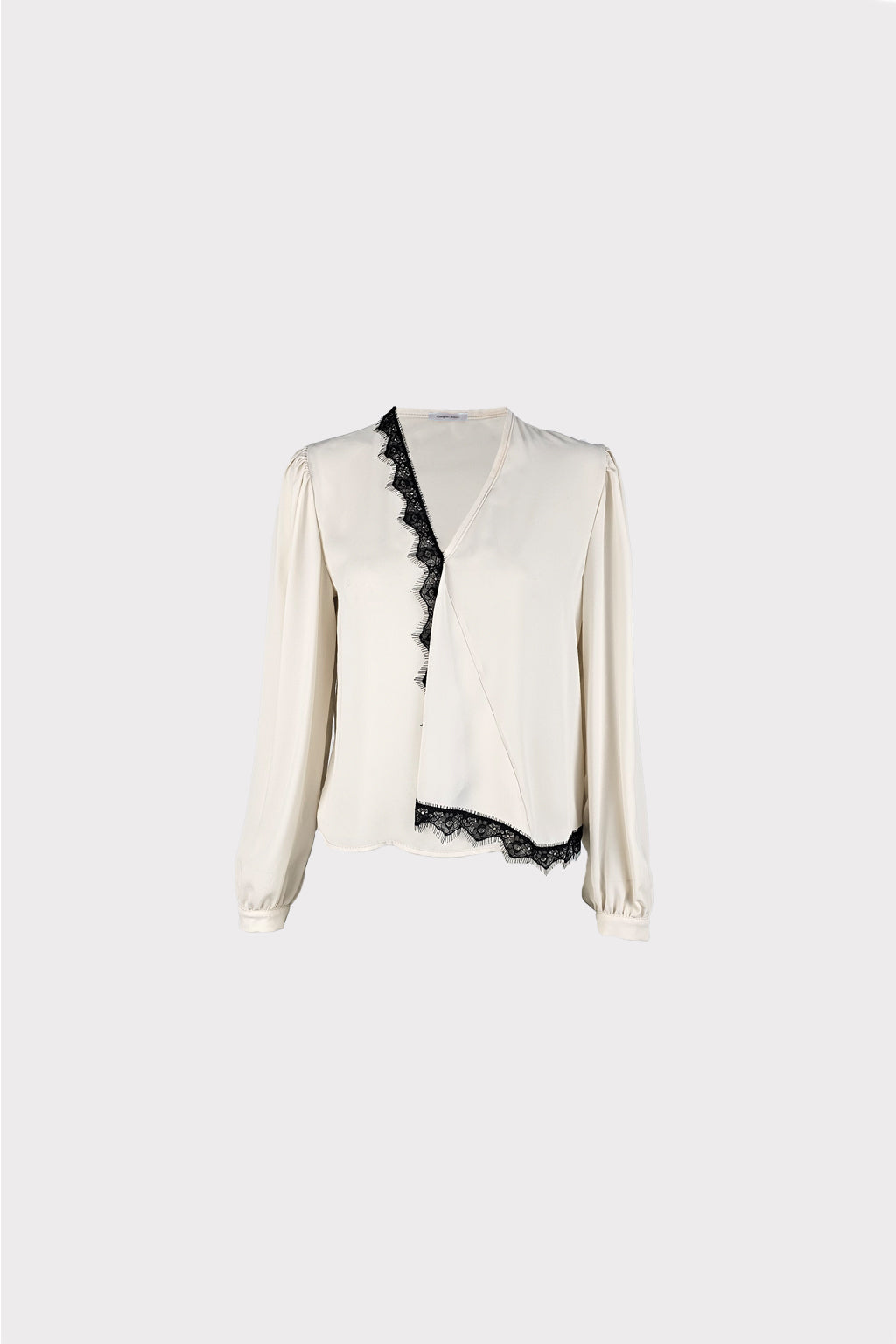 Blusa inserto pizzo