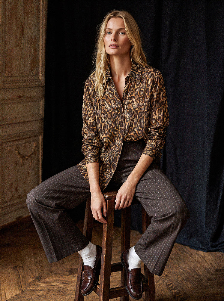 Camicia stampa macula
