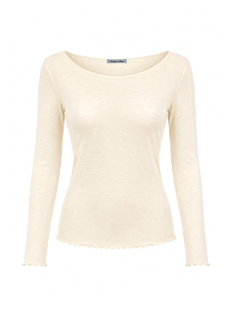 Maglia basic in jersey