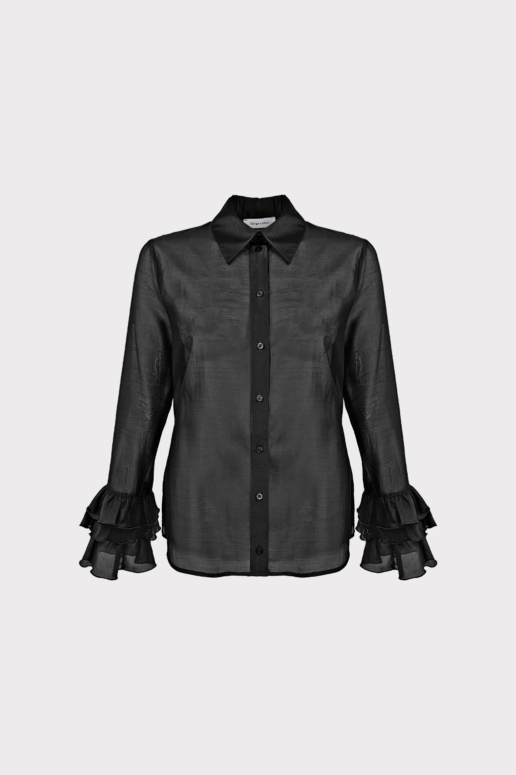 Camicia polsi volant