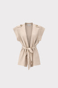 Gilet con cintura