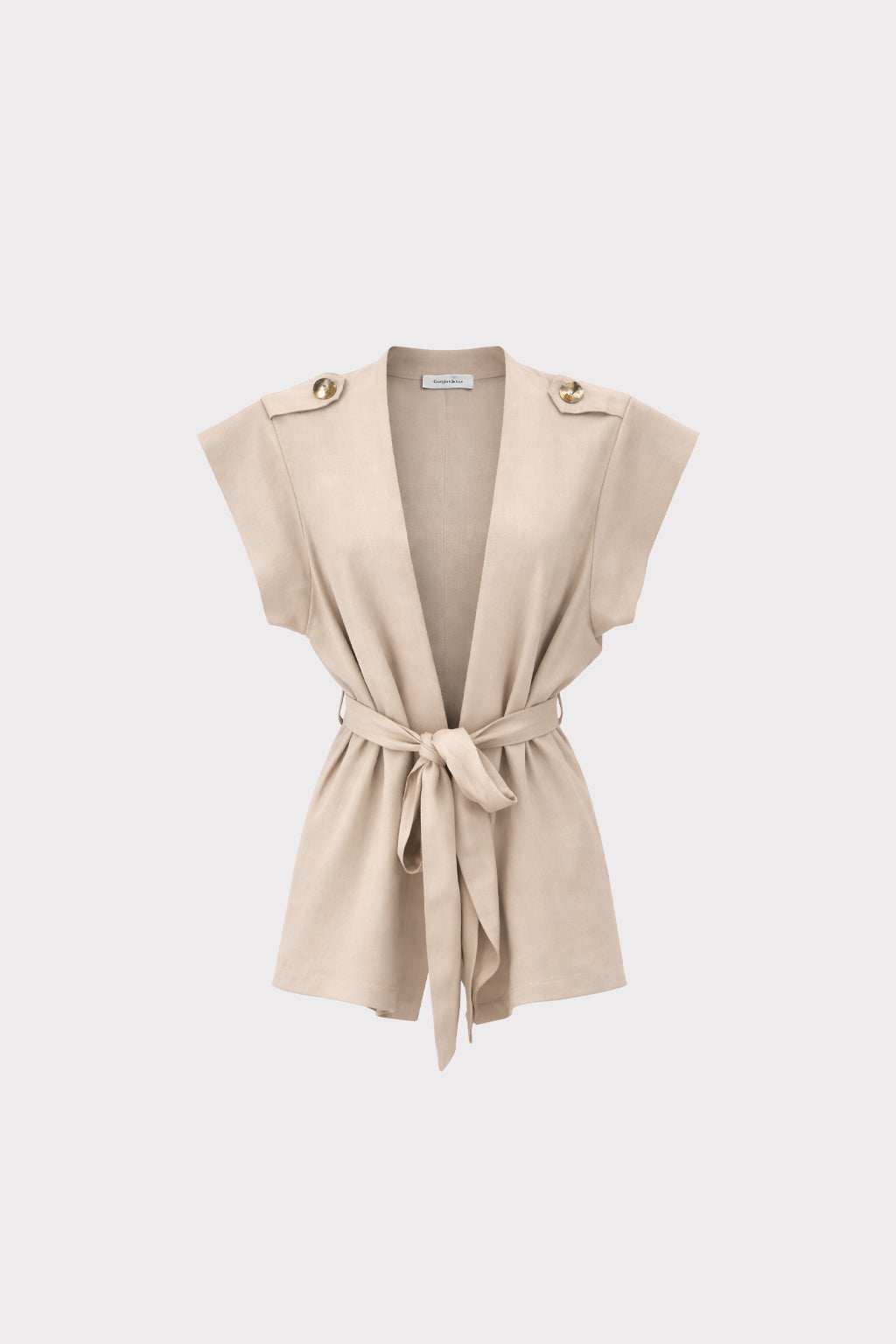 Gilet con cintura