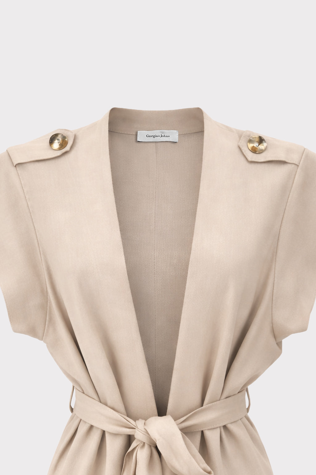 Gilet con cintura