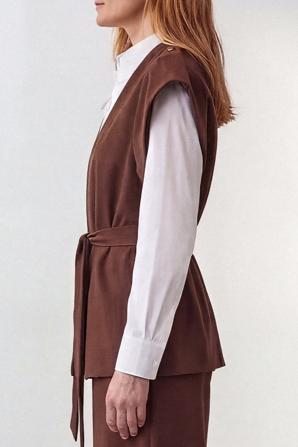 Gilet con cintura