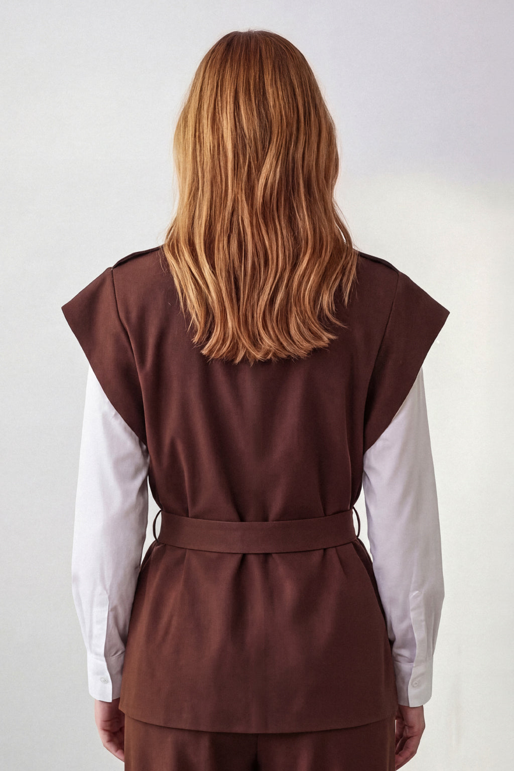 Gilet con cintura