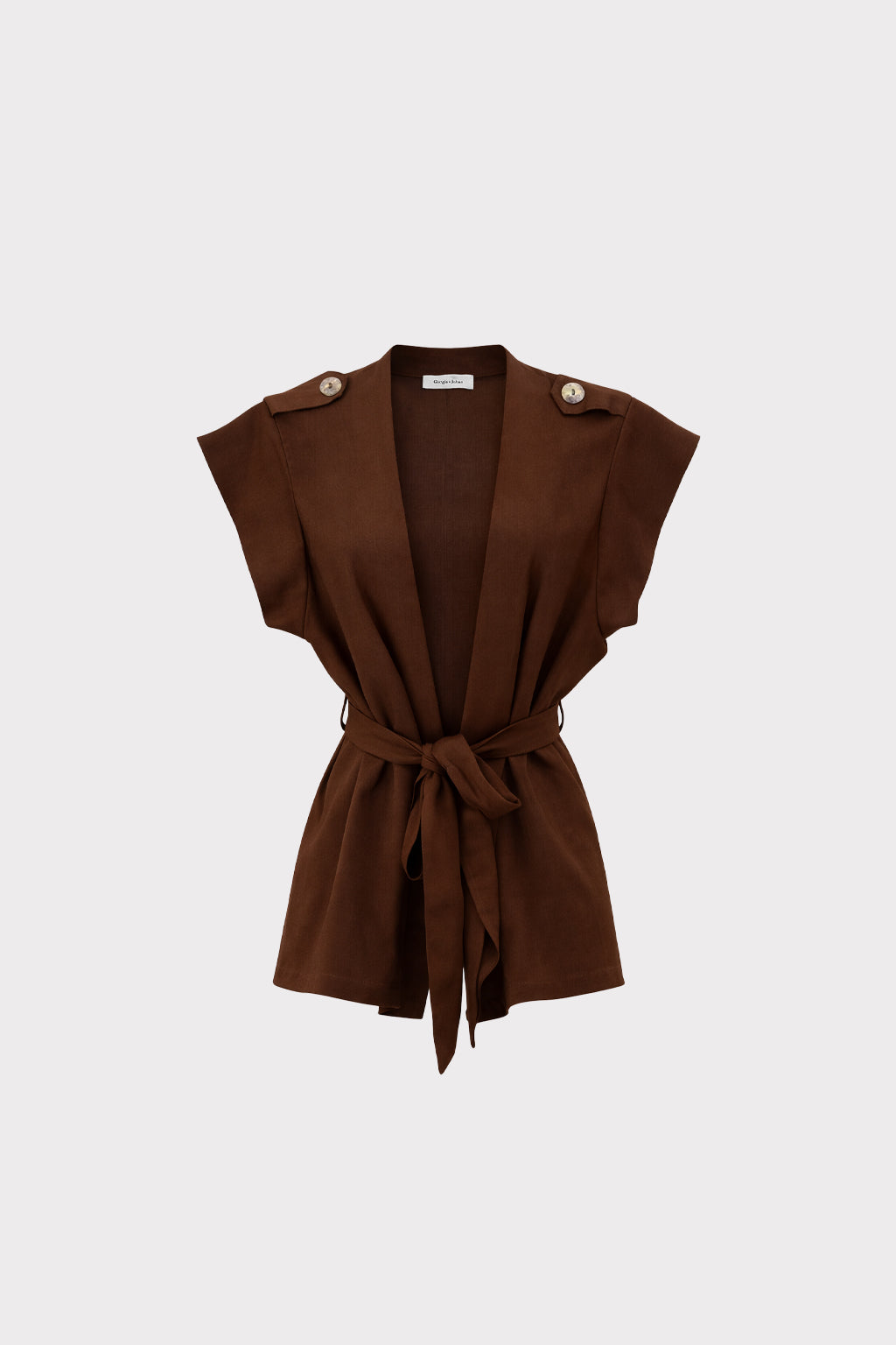Gilet con cintura