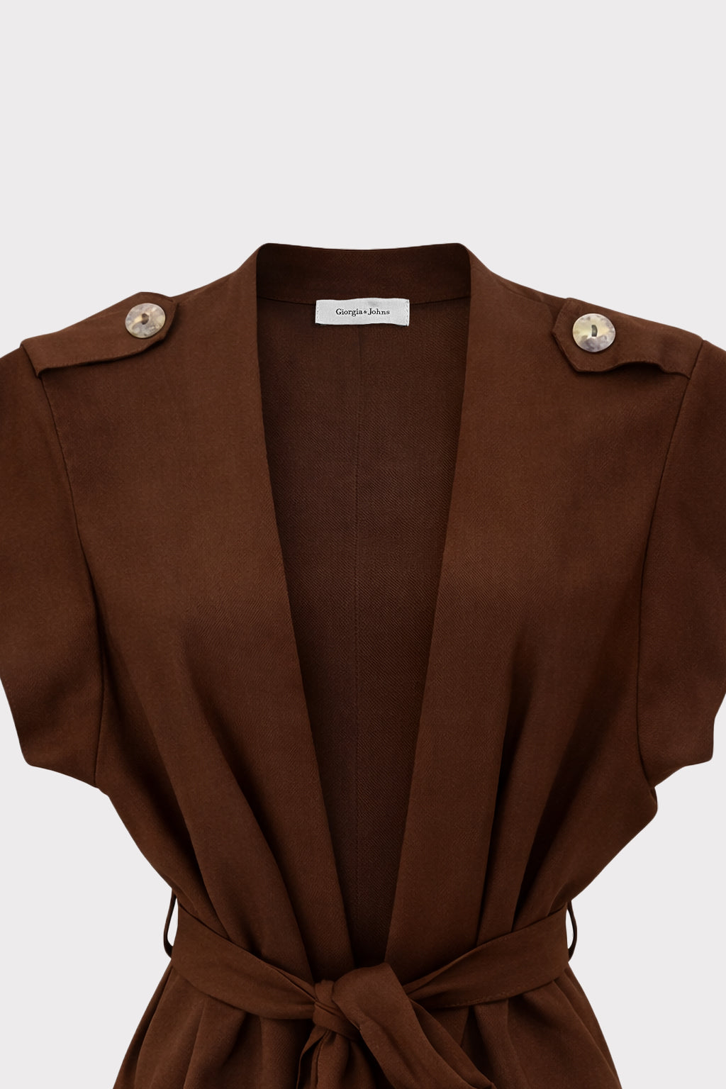 Gilet con cintura