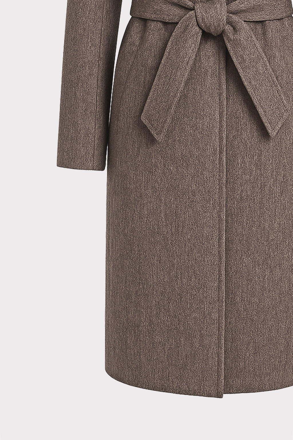 Cappotto lungo con pettorina