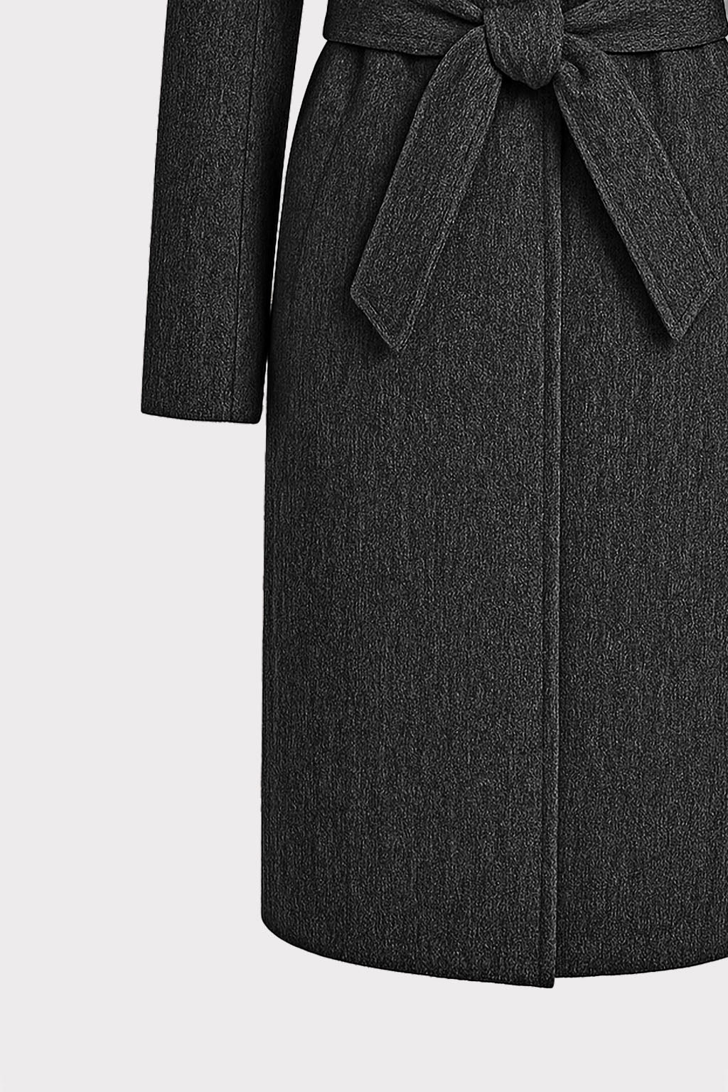 Cappotto lungo con pettorina