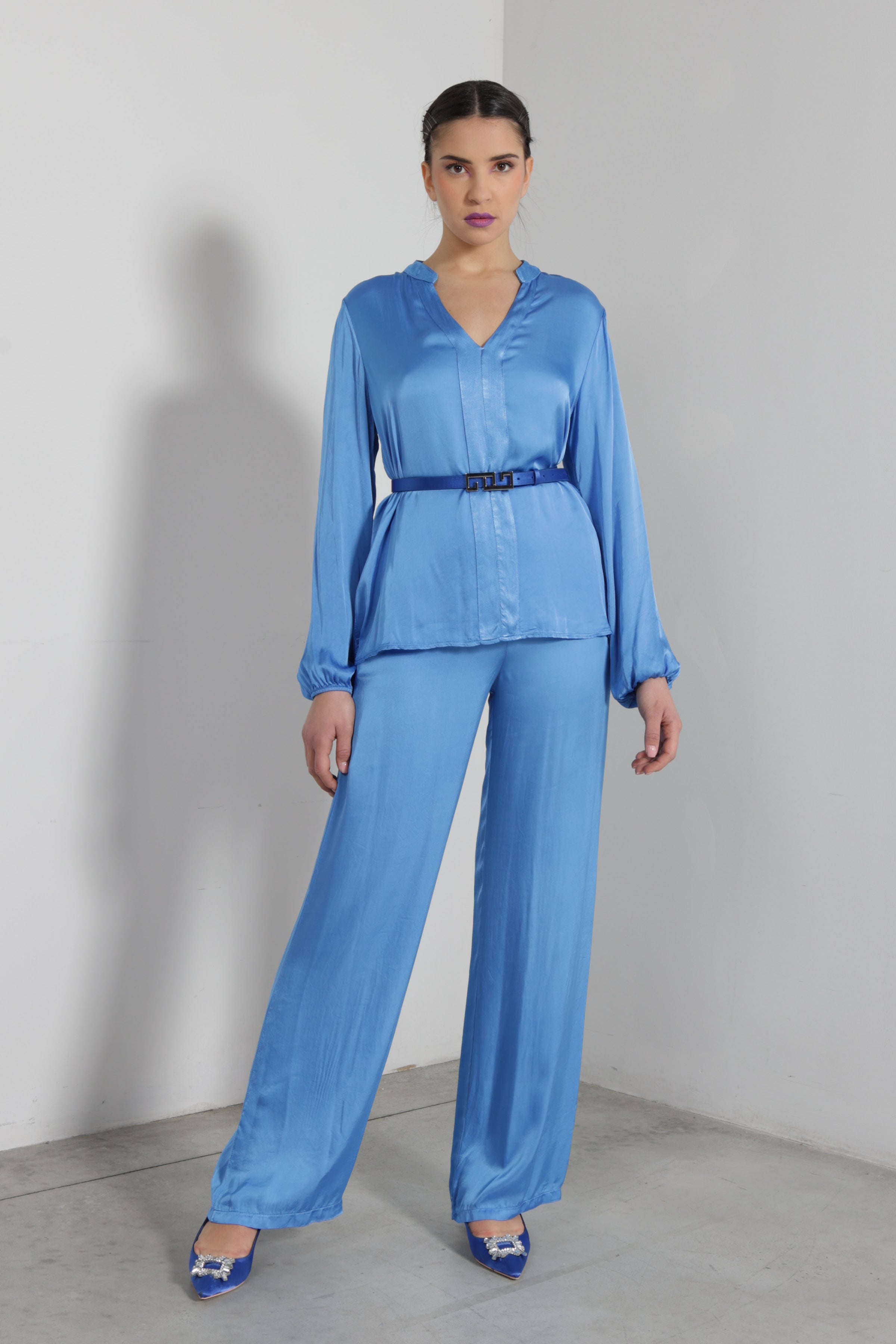 Pantapalazzo satin