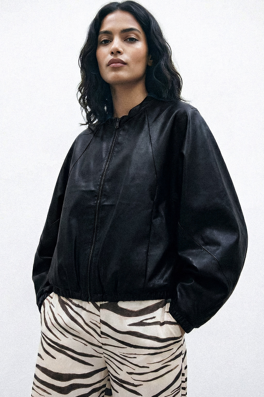 Bomber ecopelle