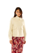 Bomber in lana collo coreana