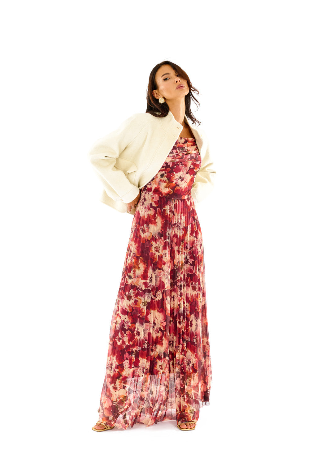 Bomber in lana collo coreana