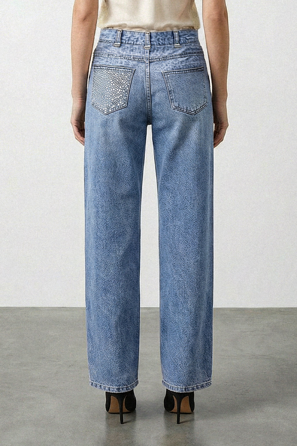 Jeans tasca gioiello